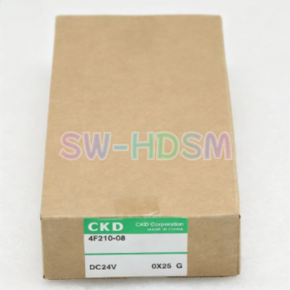 1PCS  for CKD 4F210-08 Solenoid Valve DC24V Freight Free