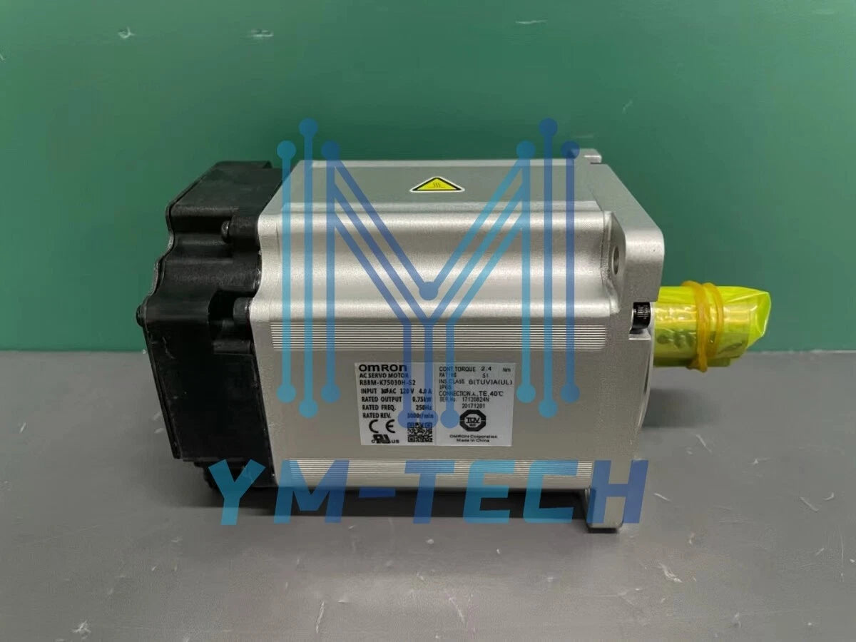 OMRON  R88M-K75030H-S2 AC SERVO MOTOR 230VAC 50Hz/60Hz 1 Shaft #P
