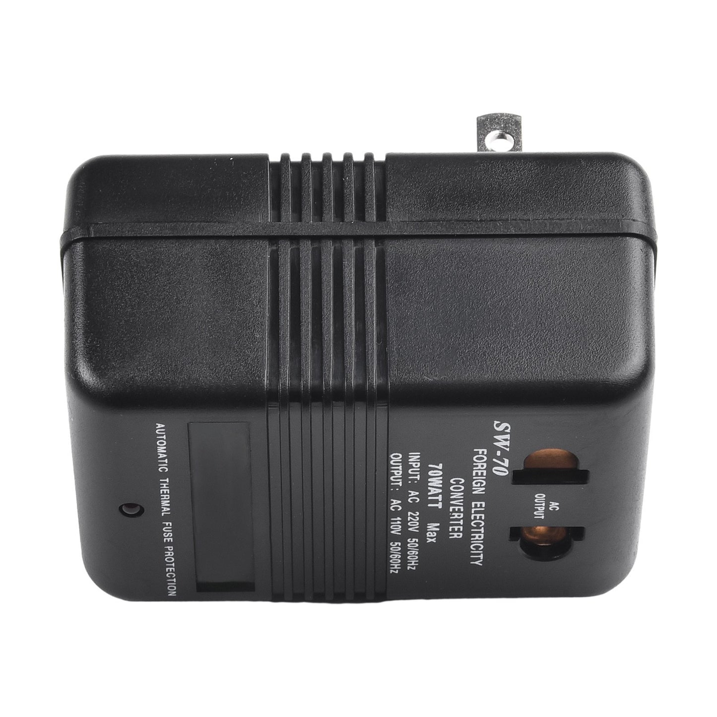 Travel Sized Dual Channel Converter Transformer 1PCS 110/120V to 220/240V