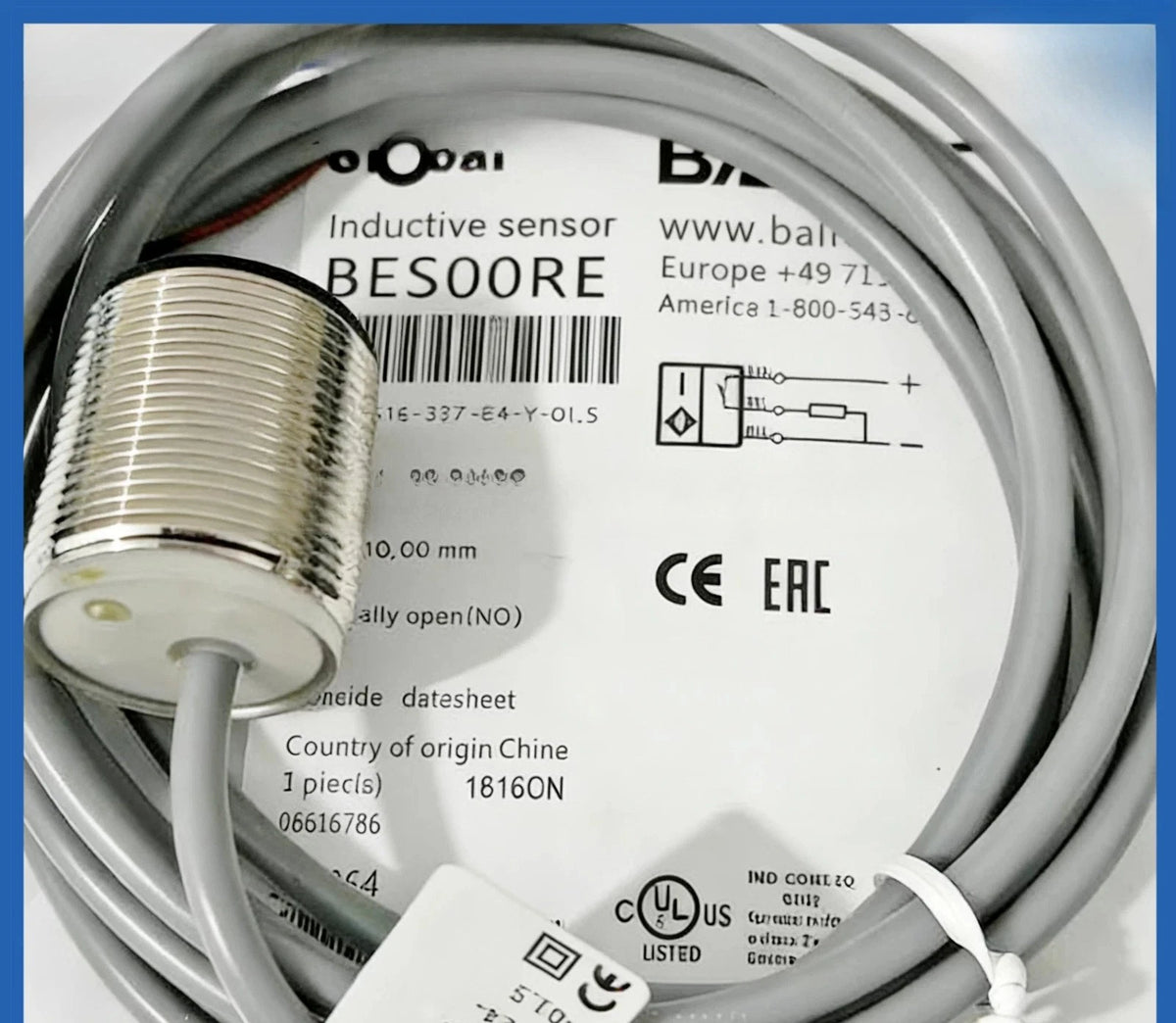 1PCS  FIT FOR proximity switch sensor BES00RE BES 516-327-E4-Y-01,5