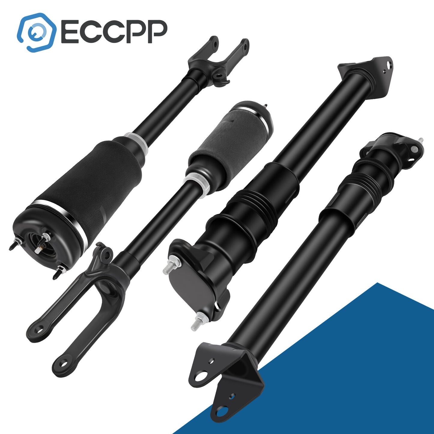 4x Front Rear Air Suspension Shocks Fits Mercedes X/W164 GL450 GL350 ML320 ML550