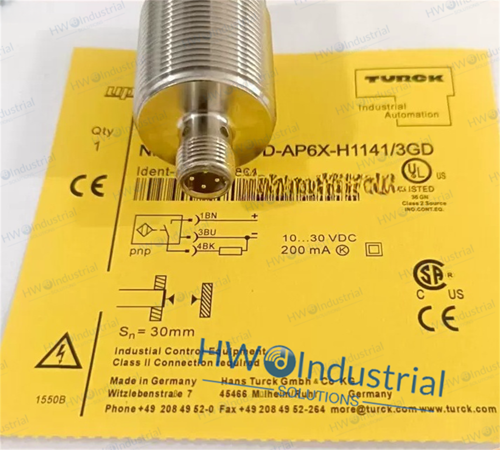 1/piece NI30U-EM30WD-AP6X-H1141/3GD Sensor TURCK Proximity Switch