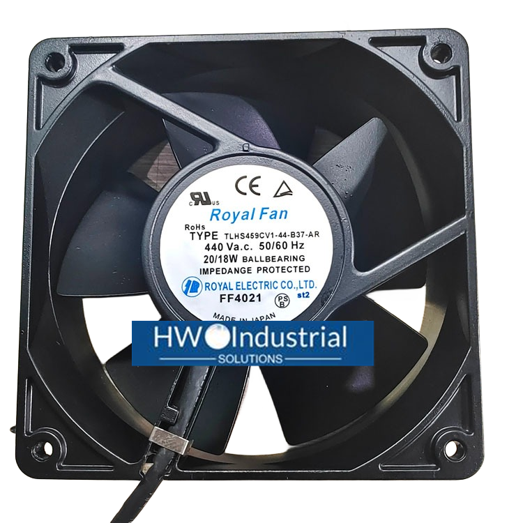 Royal Fan 12038 12cm TLHS459CV1-44-B37-AR 440V 20/18W All Metal Cooling Fan