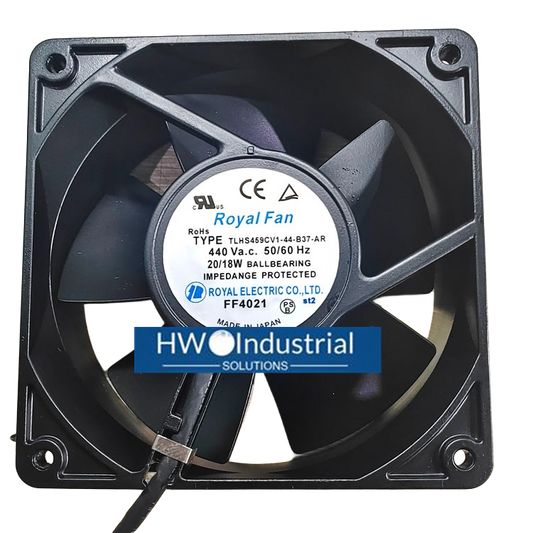 Royal Fan 12038 12cm TLHS459CV1-44-B37-AR 440V 20/18W All Metal Cooling Fan