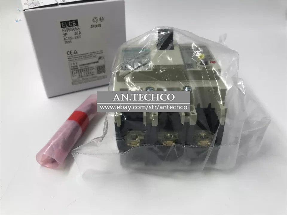 1pcs  FUJI EW50AAG 3P 30A Residual current circuit breaker