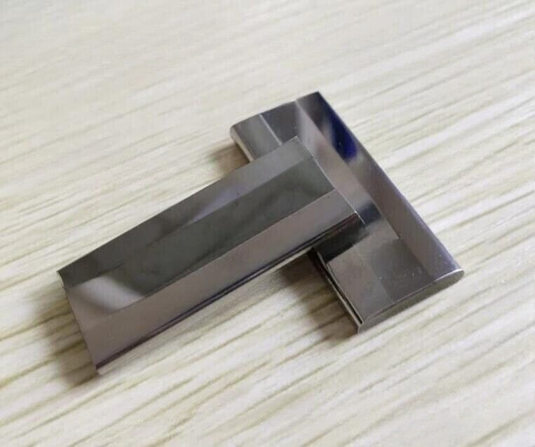 2PCS X089D256H02 Edm Power Feed Contact (Tungsten Steel) MV010 41.2x18x5.2mm