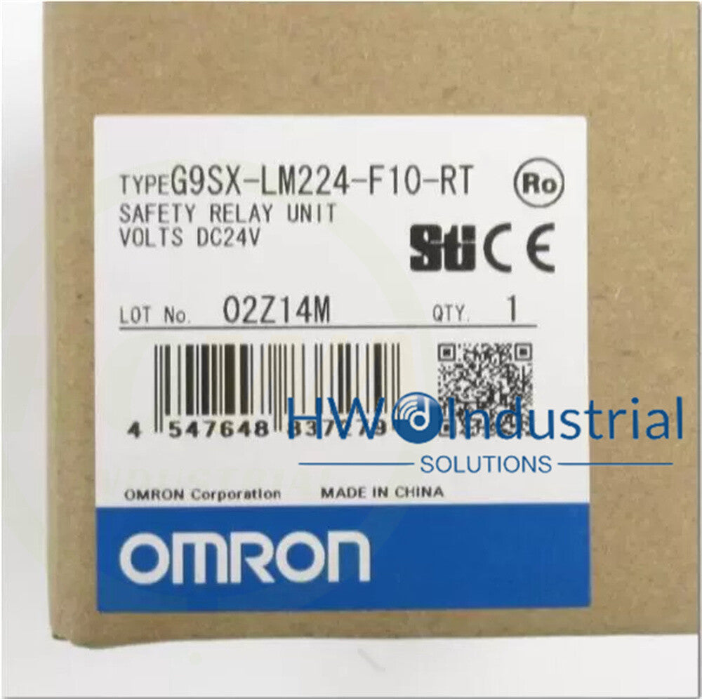 1/piece  Omron DC24V Safety Relay Controller G9SX-LM224-F10-RT