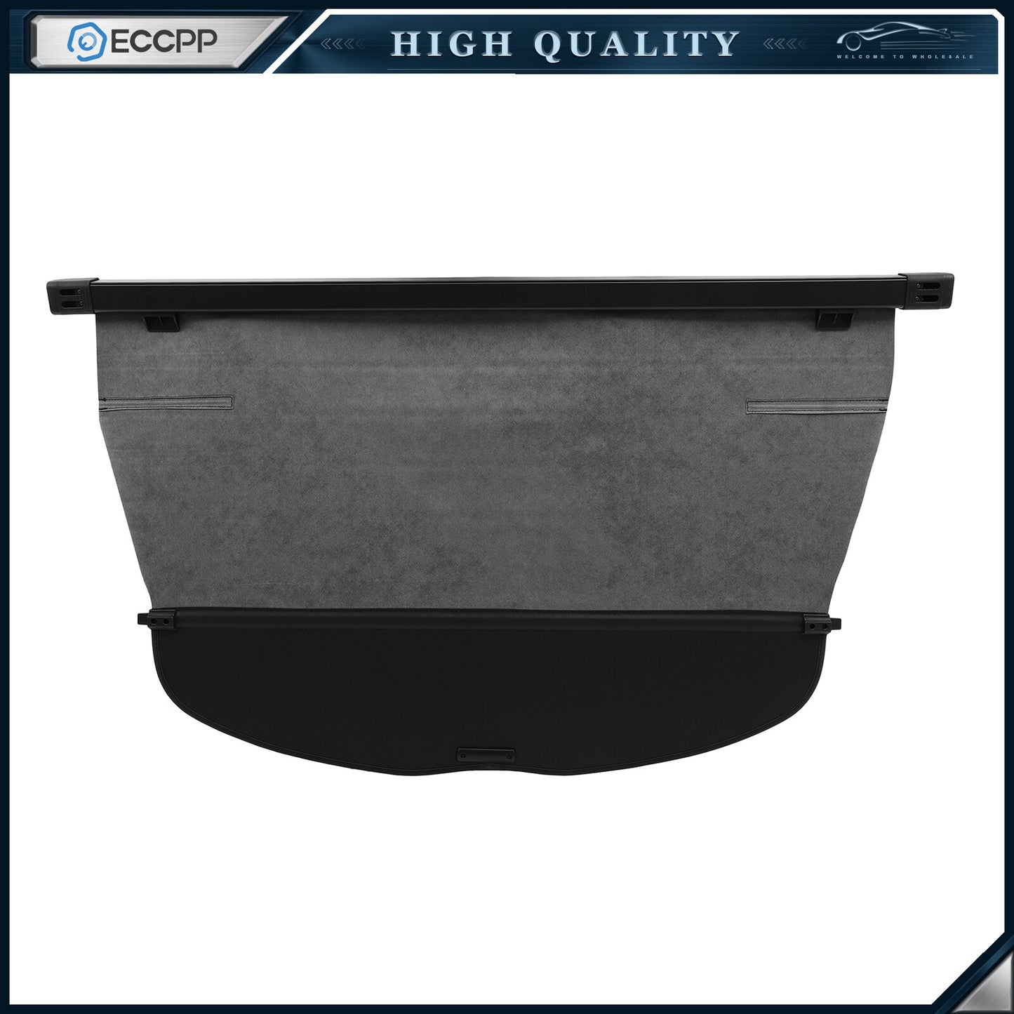 Rear Tonneau Retractable Security Shield Cargo Cover For Nissan Rogue 2014-2020