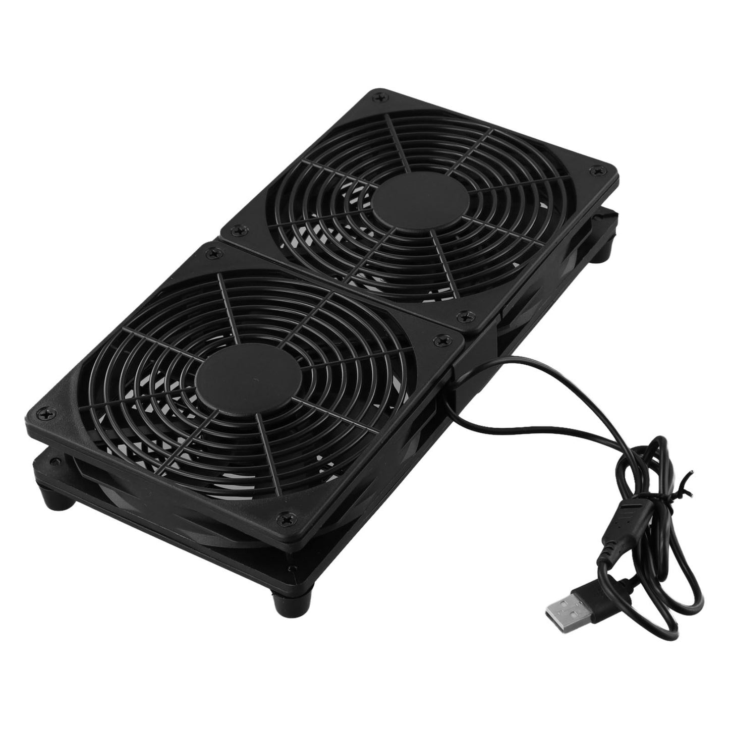 Double Ball Bearing USB Fan 120mm 5V Powered PC Fan for AV Receivers Cabinets