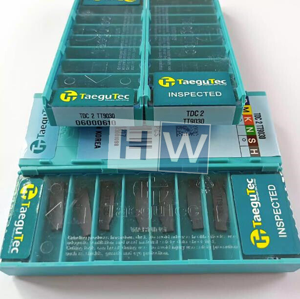 Box/10PCS Taegutec Cutting Knife Slotting Blade TDC2 TT9030