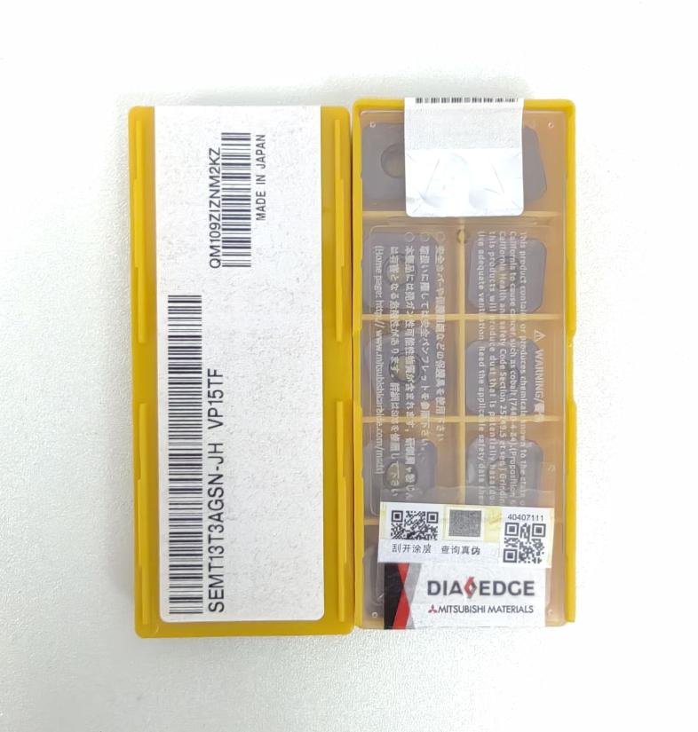 MITSUBISHI SEMT13T3AGSN-JH VP15TF Carbide Inserts CNC #