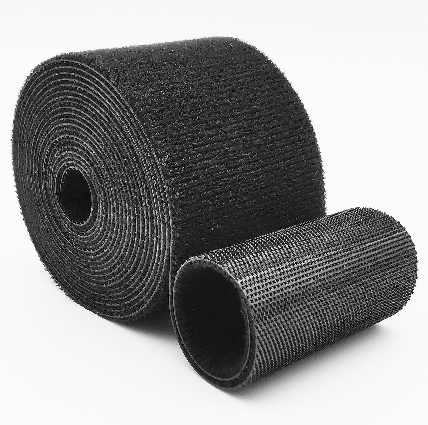 Hook and Loop Straps, 2" Wide x 8' Long, Cut to Length, Heavy Duty for Cables