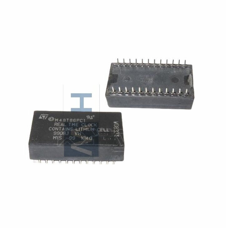 2Pcs  M48T86PC1 DIP-24 M48T86PCI Clock Battery Chip Module IC Direct Insert