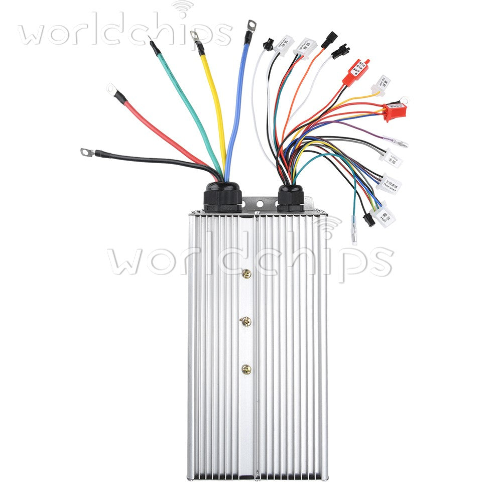 48V 60V 72V 84V 5000W Dual Row Smart Brushless Controller for Electric Vehicles