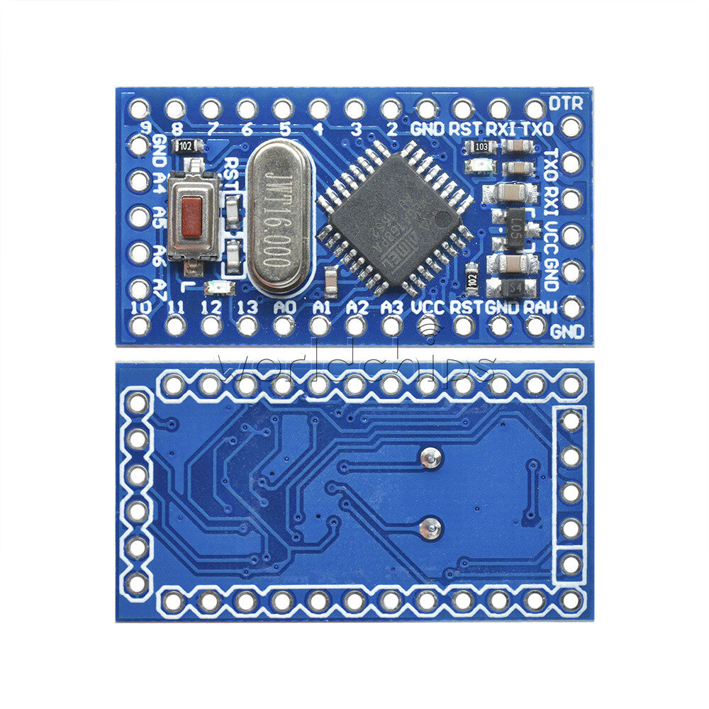 5PCS Pro Mini Atmega168 5V 16M For Arduino Nano replace Atmega328 GOOD