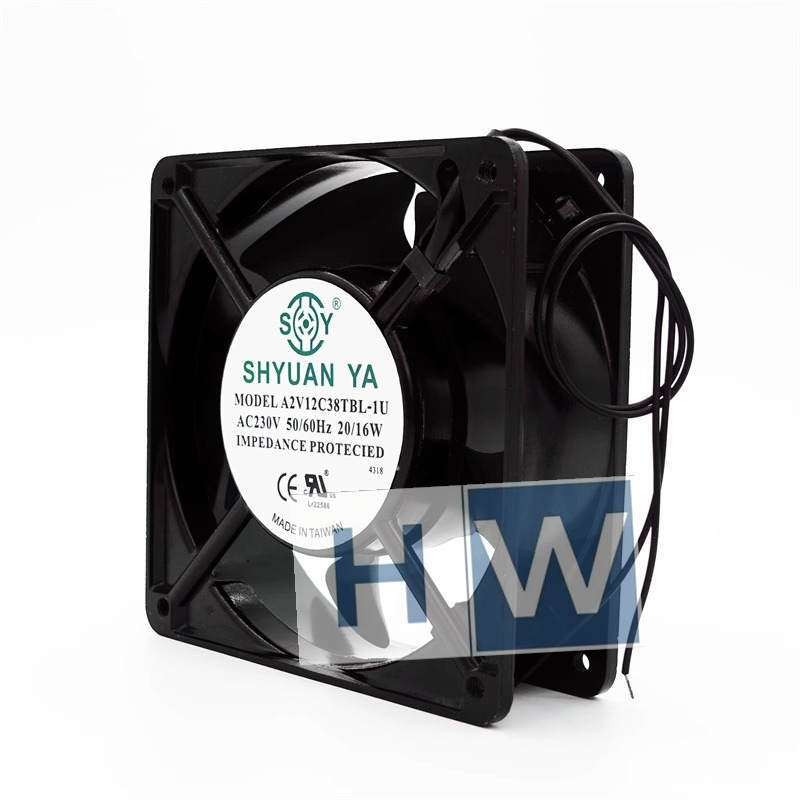 1PC SHYUAN YA A2V12C38TBL-IU AC230V 20/16W 12038 12CM Cabinet Axial Flow Fan