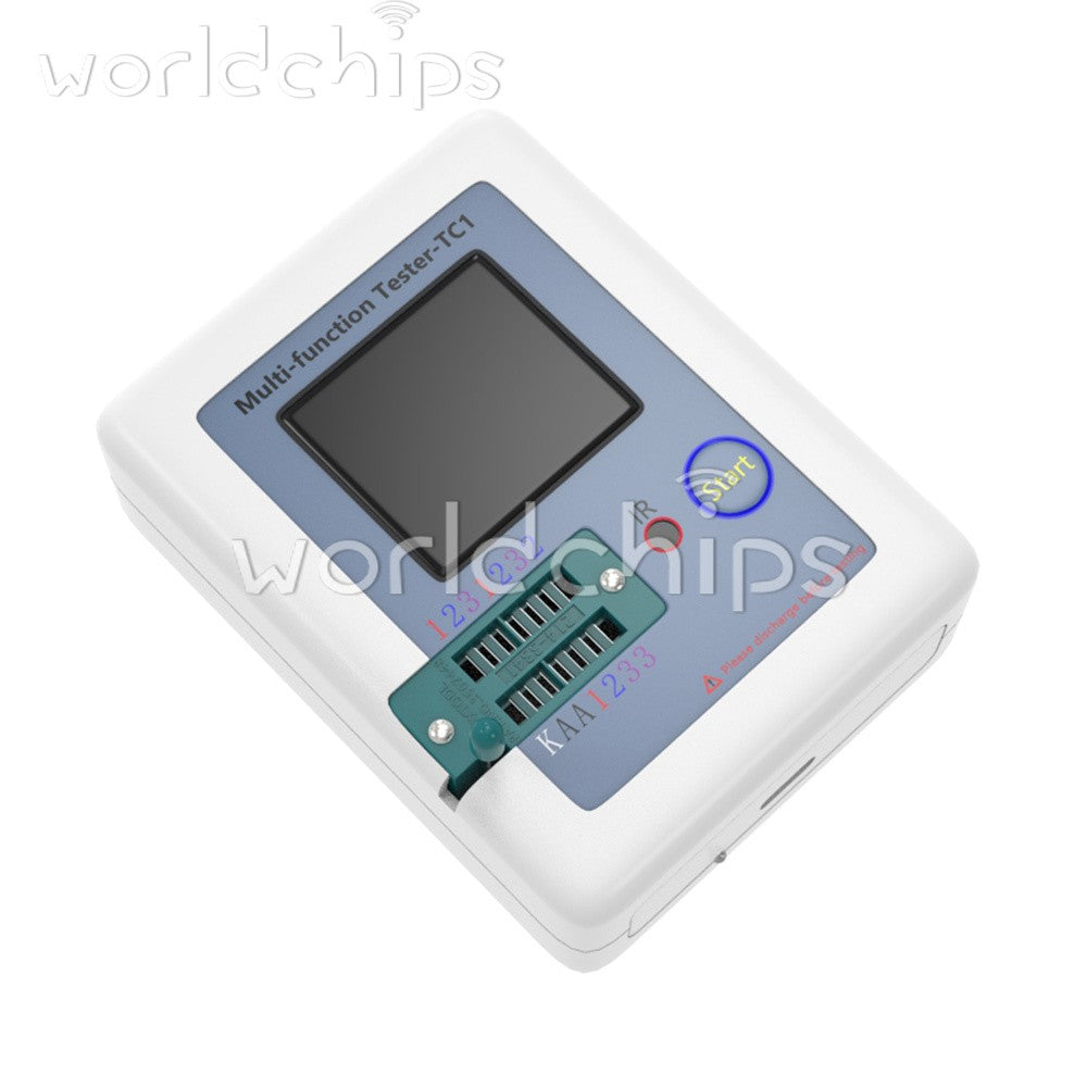 LCR-TC1 1.8" TFT LCD Transistor Tester Diode Triode Capacitor Resistor Meter U-S
