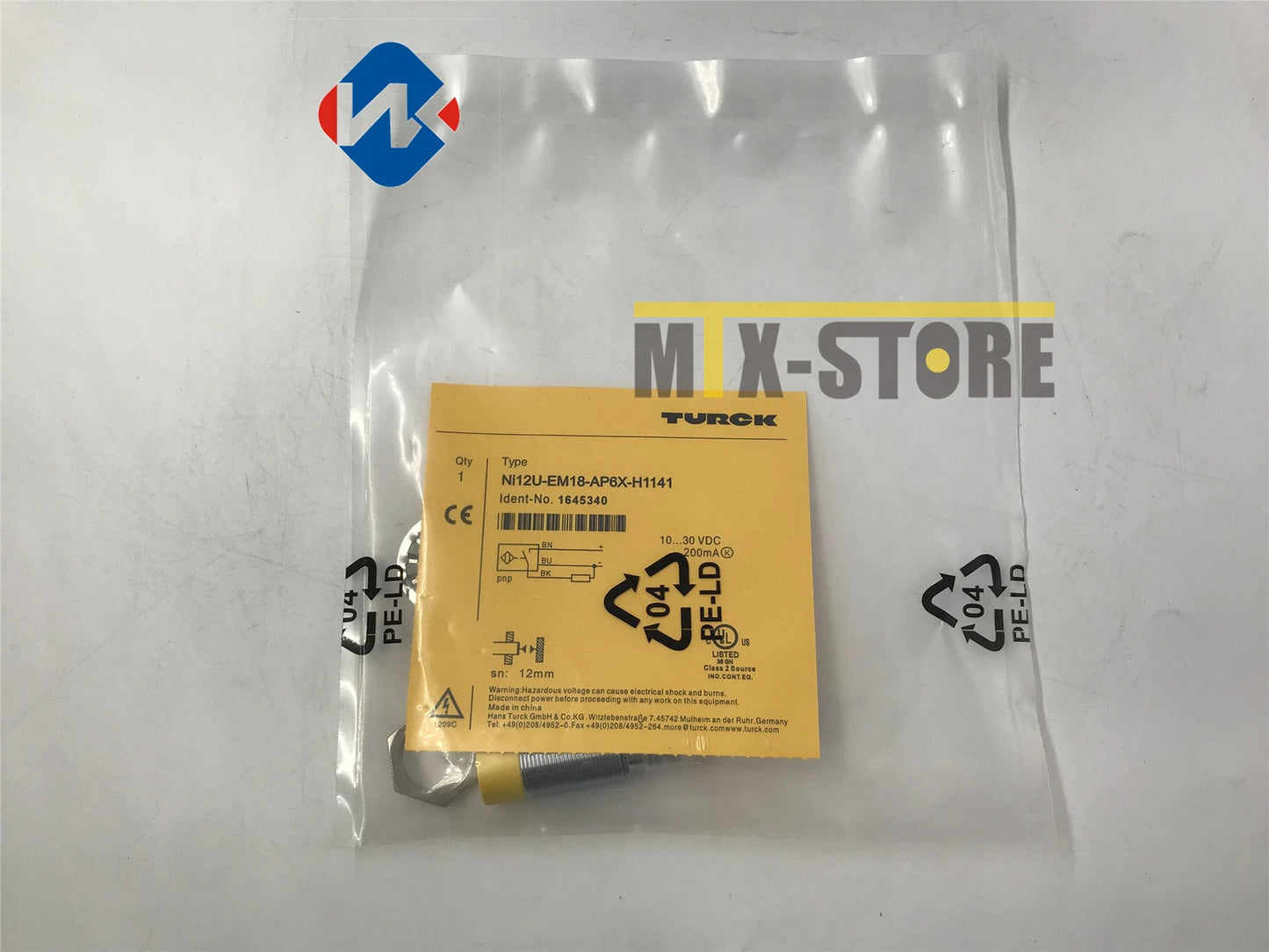 1PCS  Turck Ni12U-EM18-AP6X-H1141 Switch Sensor&Proximity Switch #P