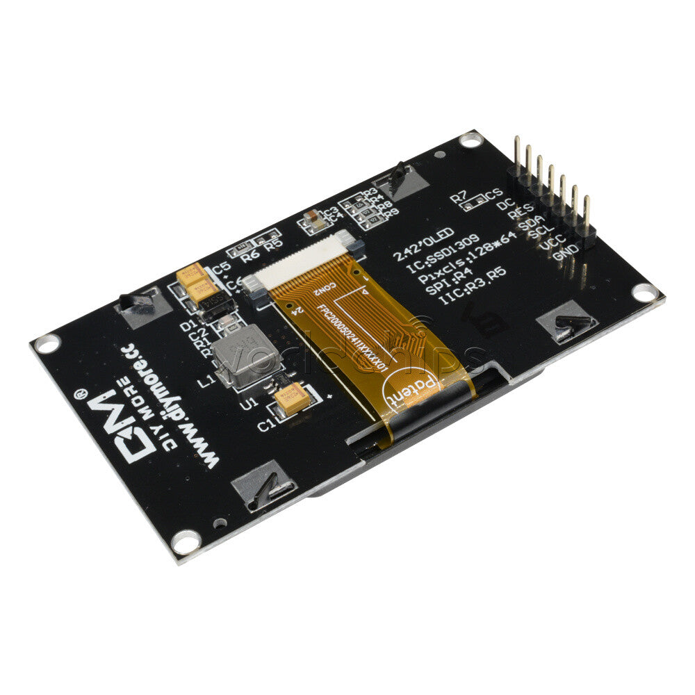 2.42" OLED Display Board 128*64 HD Display Screen IC I2C SPI Serial SSD1309