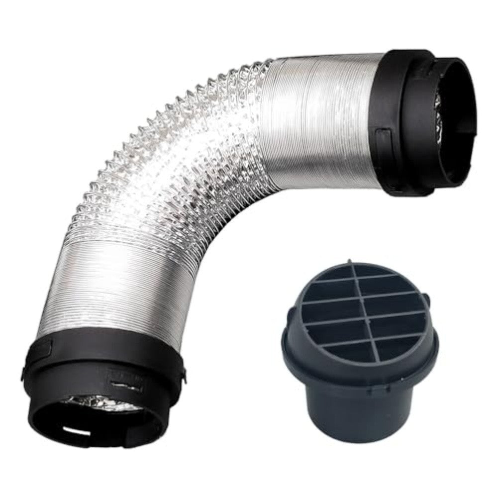 Diesel Heater Duct Pipe Hose 75MM with 60MM Pipe Connectors and Air Outlet
