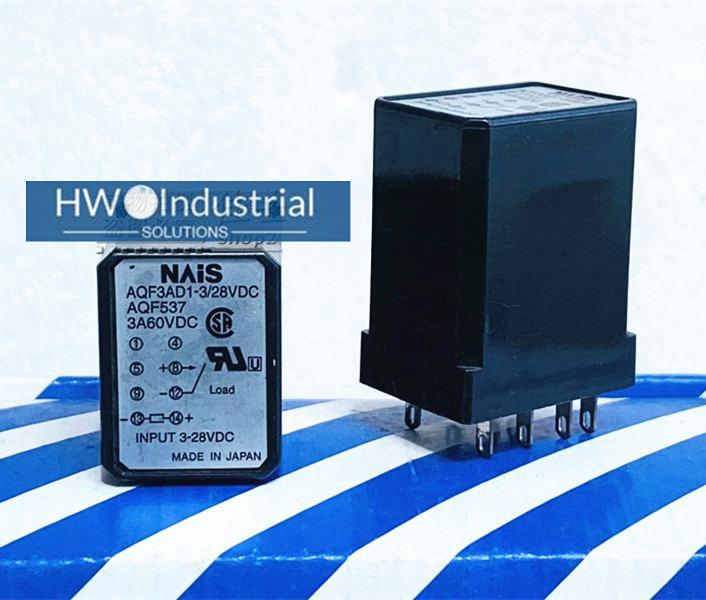 1pc  AQF3AD1-3/28VDC Pana-sonic Solid State Relay AQF537 3A 60VDC