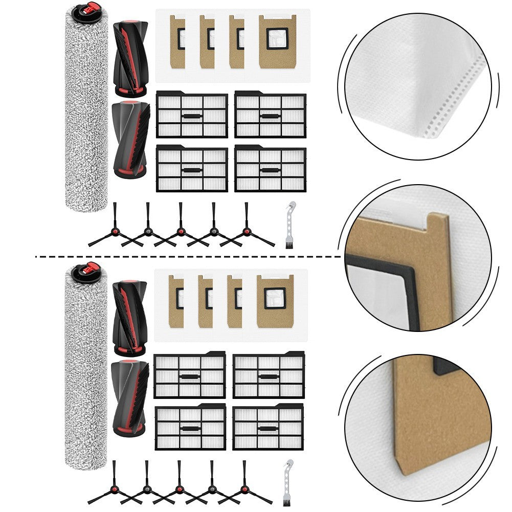 Robot Vacuum Cleaner Replacement Parts Kit for Eufy For Omni E28 E25 Models