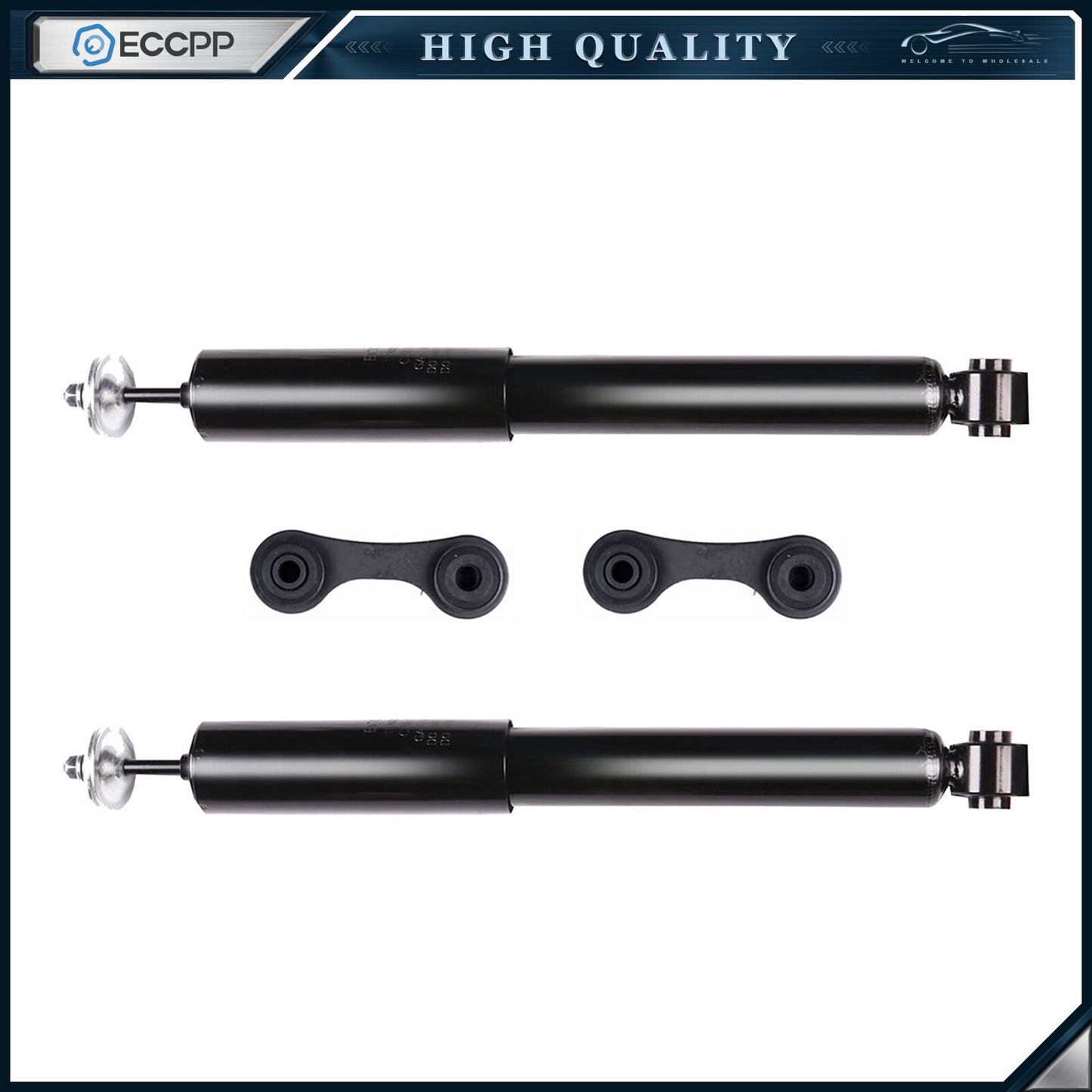 For Pontiac G6 05-2010 Chevrolet Malibu 2008-12 Rear Shocks Struts Sway Bar Link