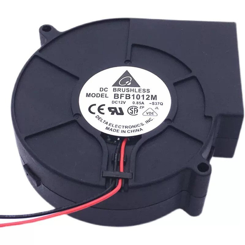 1/piece Delta  BFB1012M 12V 0.85A 2-wire 9733 Centrifugal Turbine Blower Fan