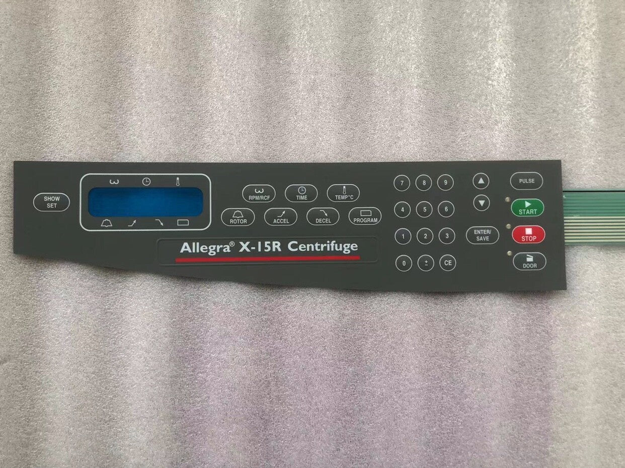 1pc Centrifuge button film Beckman X-12R, X-15R panels