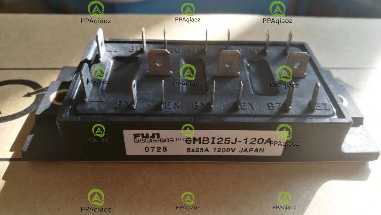 1PCS  FUJI   6MBI25J-120A  IGBT MODULE 6x25A  1200V .  .