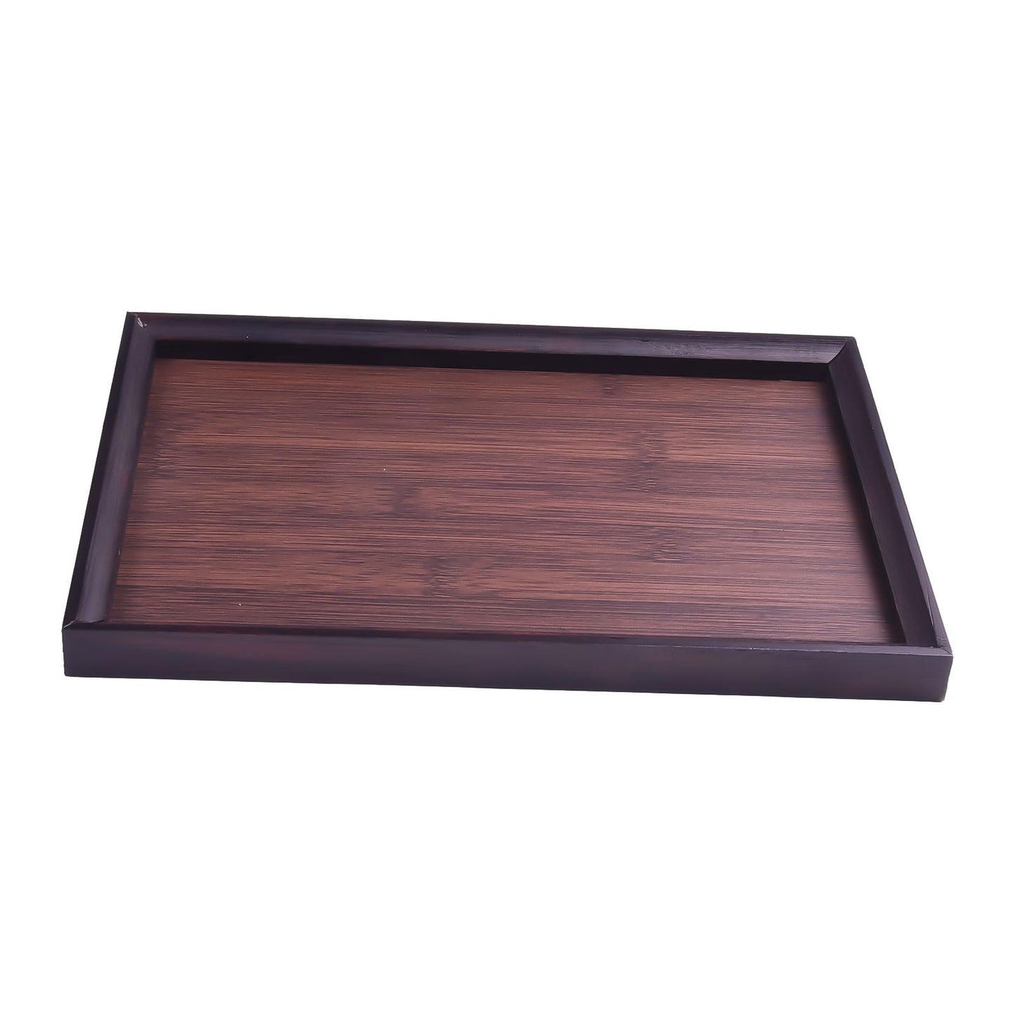 Rustic Wood Serving Tray for Coffee and Pastries Decorative and Functional