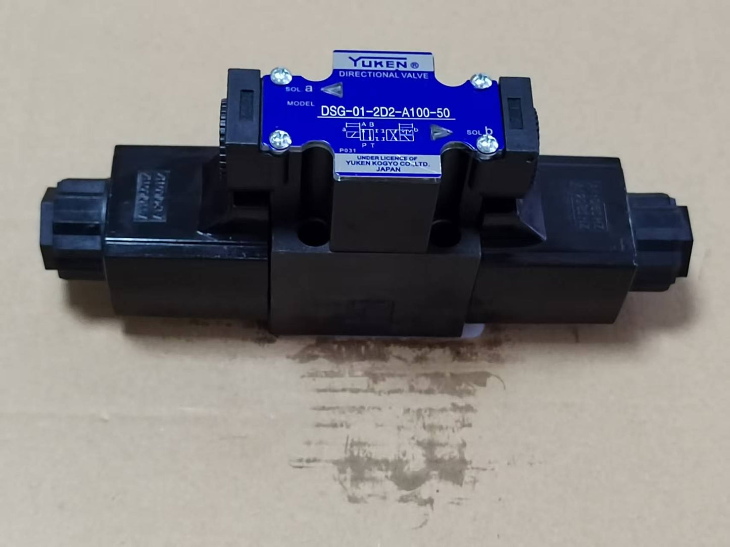1PCS  for YUKEN DSG-01-2D2-A100-50 Electromagnetic Directional Valve