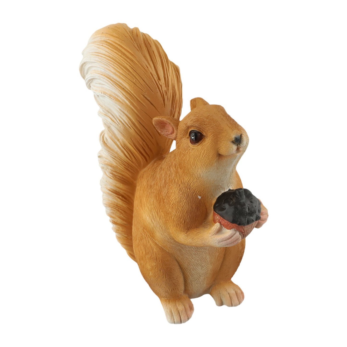 Cute Squirrel Resin Statue Suitable for Garden Yard Outdoor Tree or Fence