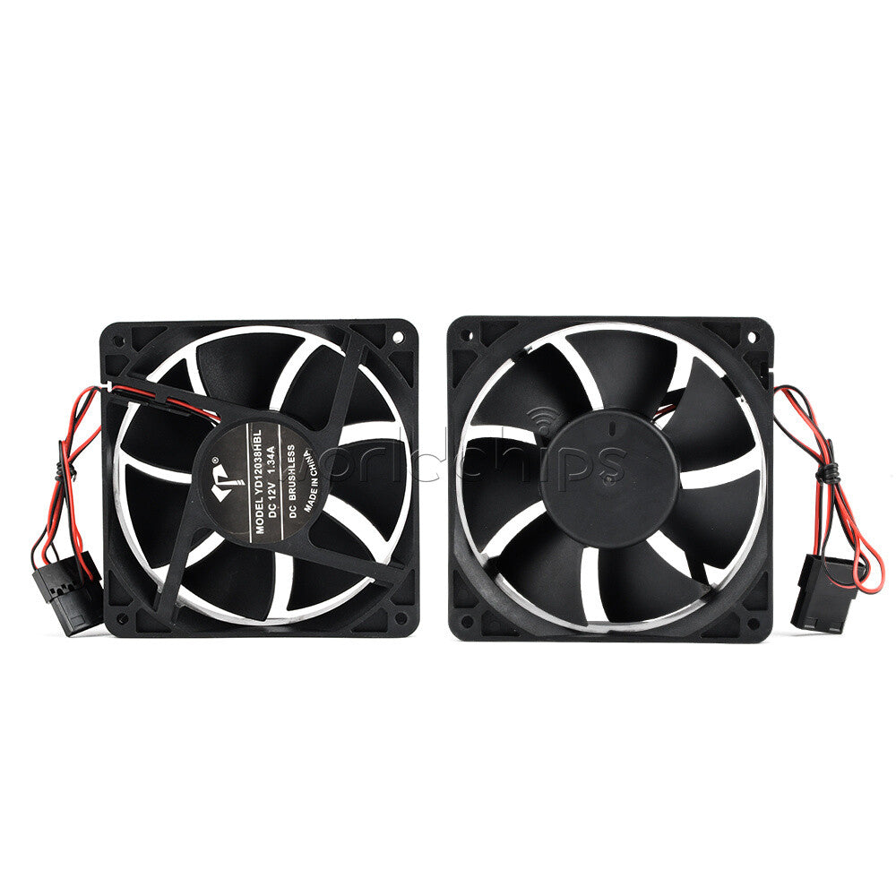 12V Fan Case Full Speed/Temperature Contro Cooling Industrial Ant Miner Fan