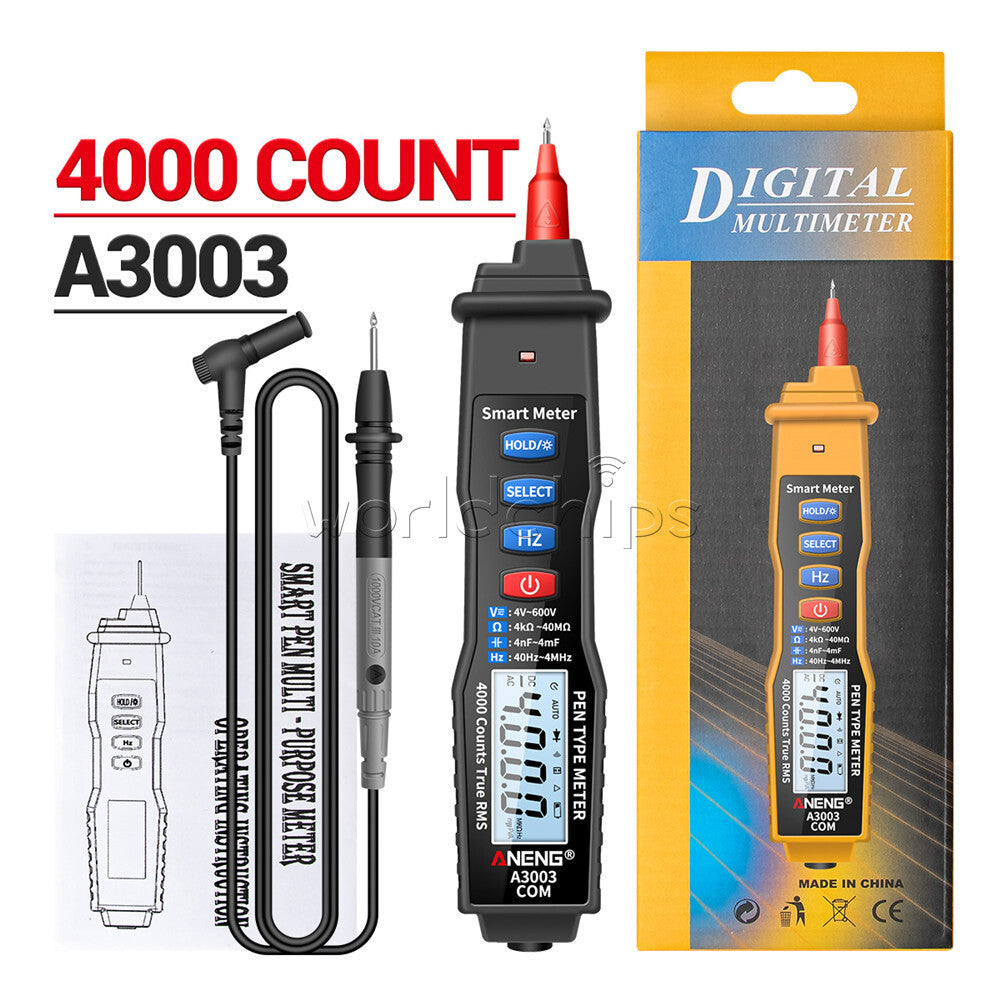 A3003 High Precision Digital Voltmeter Multimeter Ammeter Voltage Detector