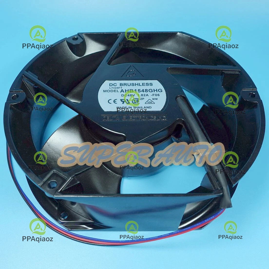Delta 17251 AHB1548GHG-F06 48V 1.82A 3-wire inverter cooling fan 172*150*51mm#P