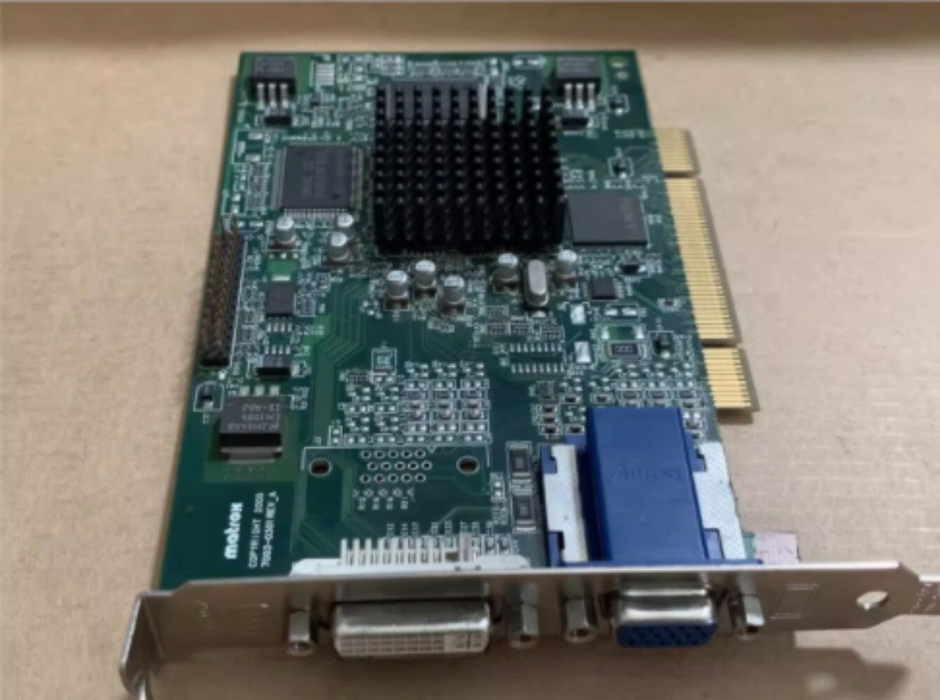 1Pcs  MATROX G450 G45FMDVP32DB F7003-0301 PCI DVI
