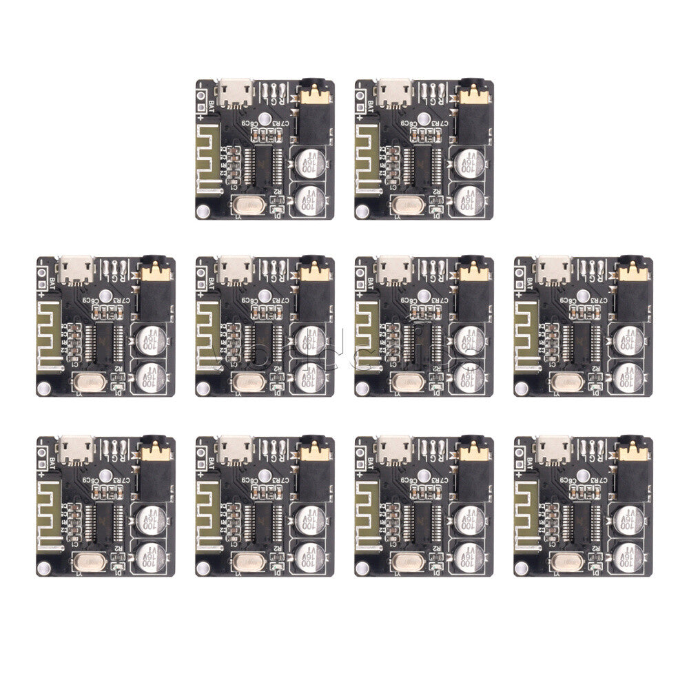 10PCS VHM-314 Amplifier Board DC3.7-5V MP3 Bluetooth 5.0 Audio Decoder Modules