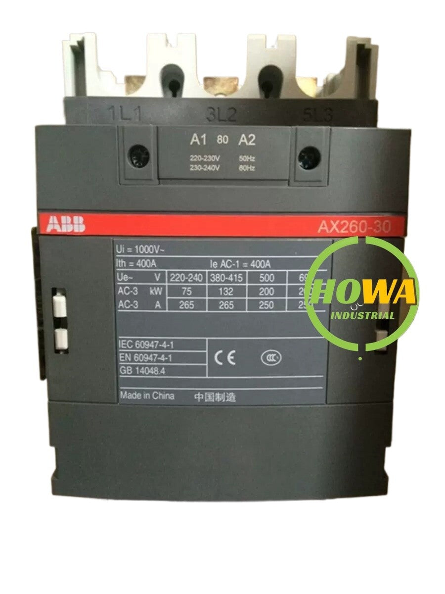 1/piece  ABB AC contactor AX260-30-11-80 AC220V 1SFL547074R8011 (