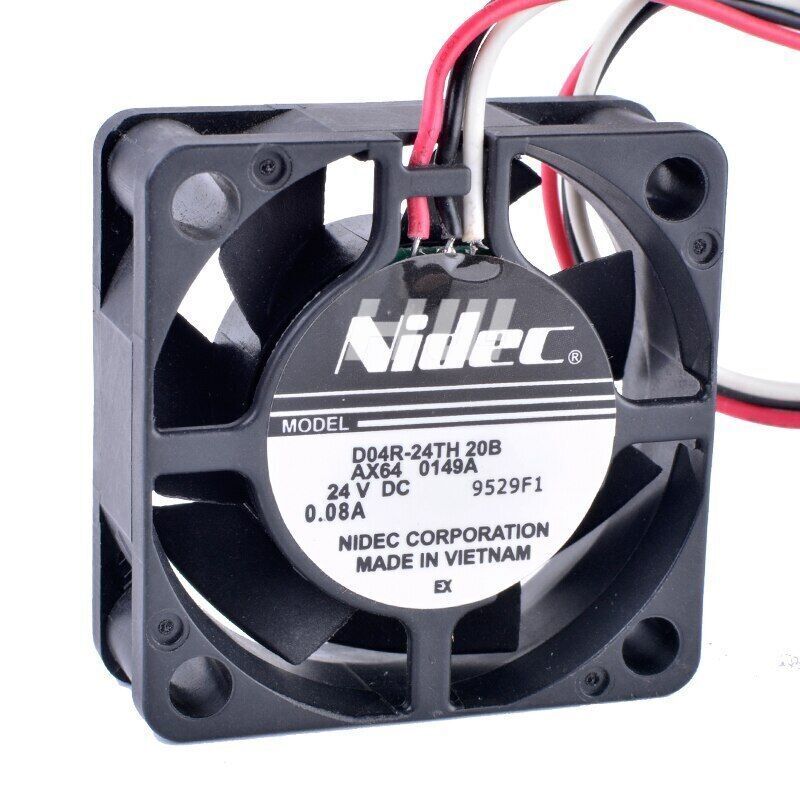 D04R-24TH Japan for Nidec fan 4015 24V .08A 4cm inverter fan