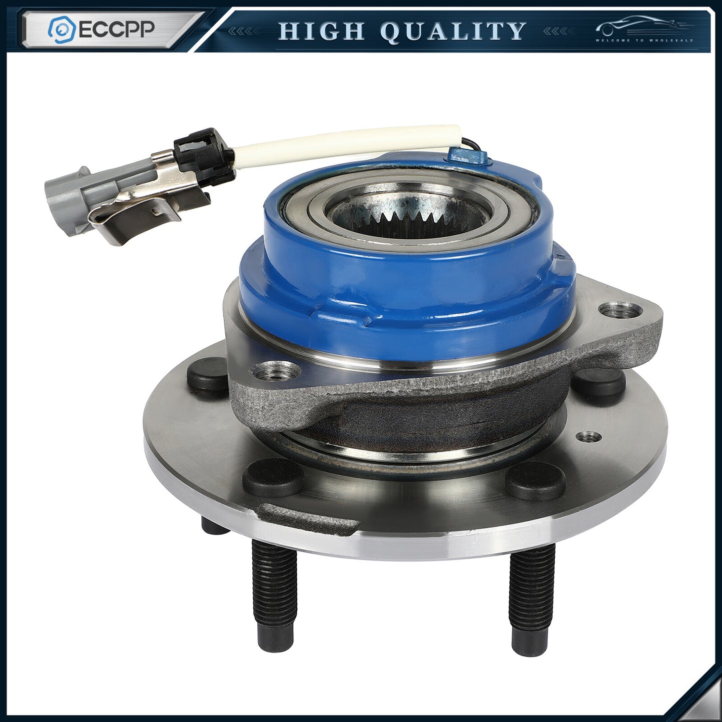 1X Front Left or Right Wheel Hub Bearing Assembly For Chevy Impala FWD 2000-2013