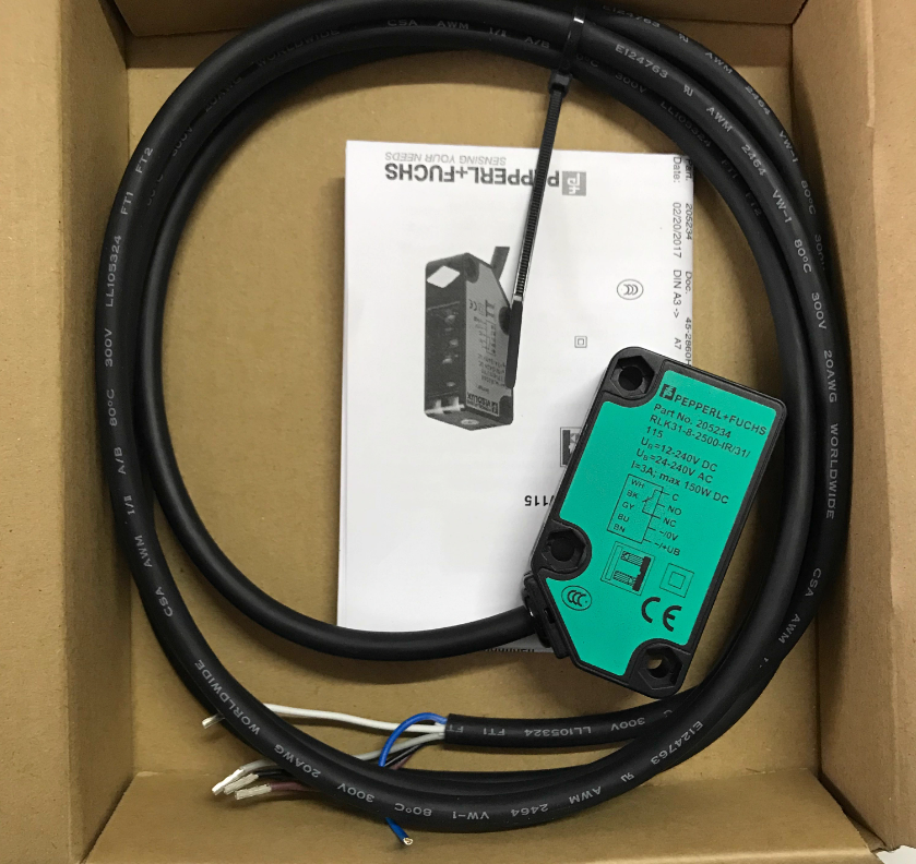 1PC  Pepperl+Fuchs RLK31-8-2500-IR/31/115
