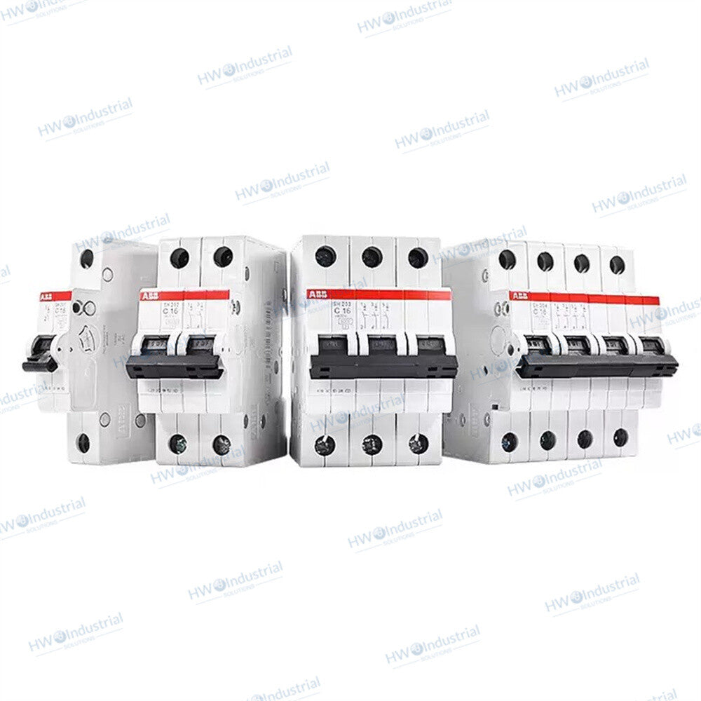 1Piece ABB 1P C-type Circuit Breaker SH201 Series 2A 3A 4A 6A10A 16A 20A 25A 32A