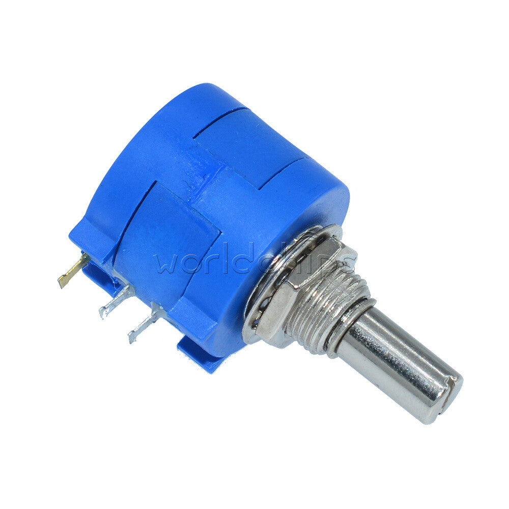 10PCS 10K Ohm 3590S-2-103L Rotary Wirewound Precision Potentiometer Pot 10 Turns