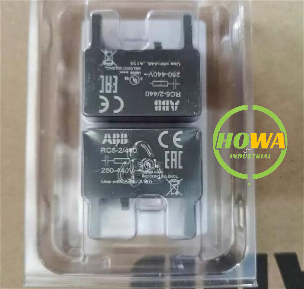 Pack/2pieces  ABB Surge Suppressor Contactor Accessory RC5-2/440 250-440V AC
