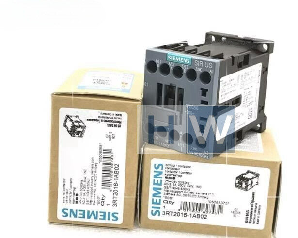 1Pc  SIE-MENS Contact 3RT2016-1AB02 Coil Voltage 24Vac 50/60Hz 9A