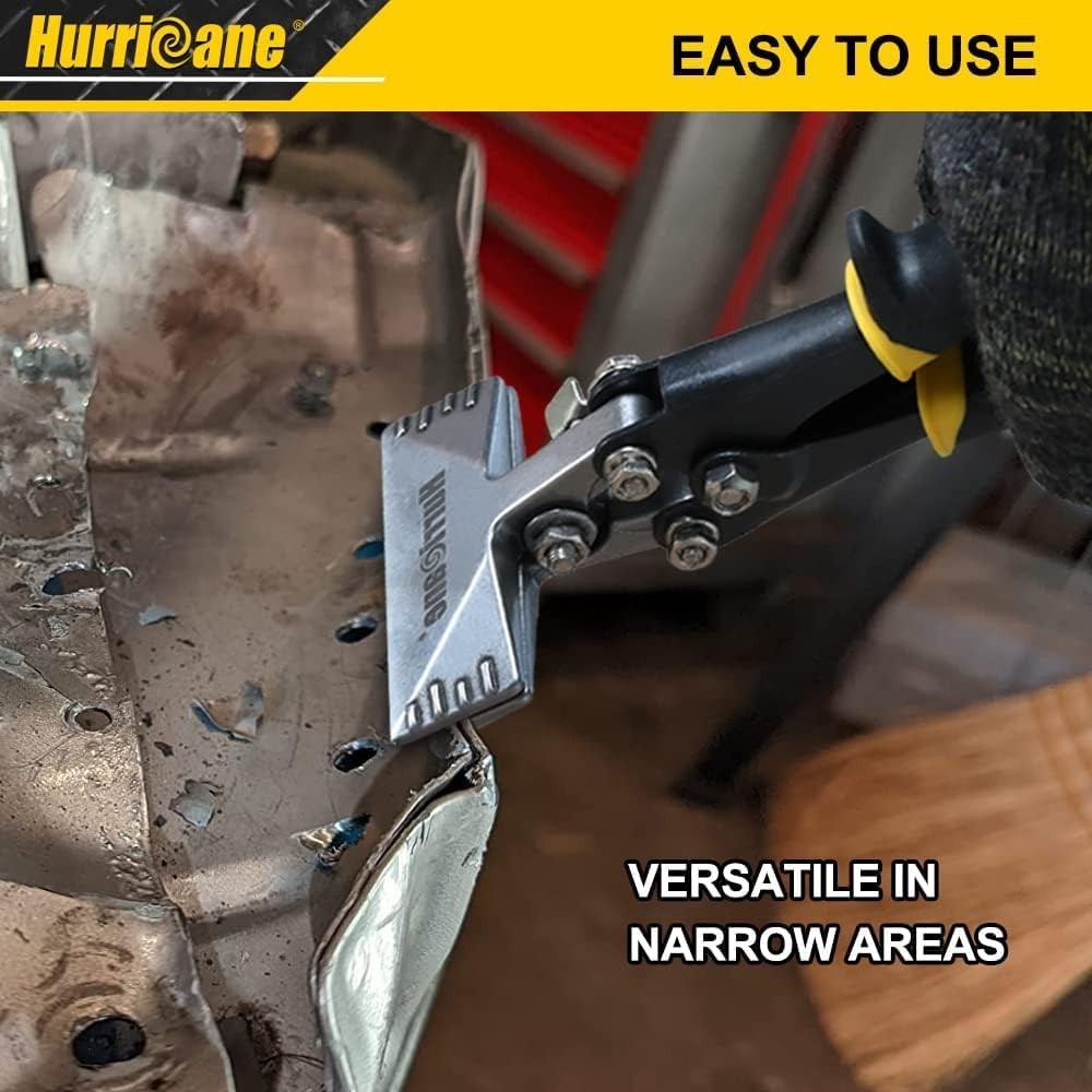 3Inch Sheet Metal Hand Seamer, Heavy Duty Bender for Metal Flattening, Precision