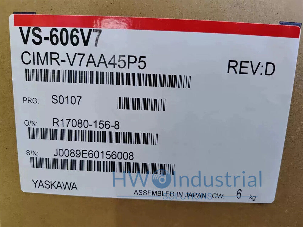 1/Piece Yaskawa Inverter CIMR-V7AA45P5 380V Frequency Converter