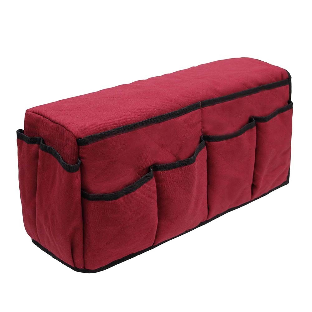 Waterproof Armchair Caddy Organizer for Sofa Armrest with Multiple Pockets