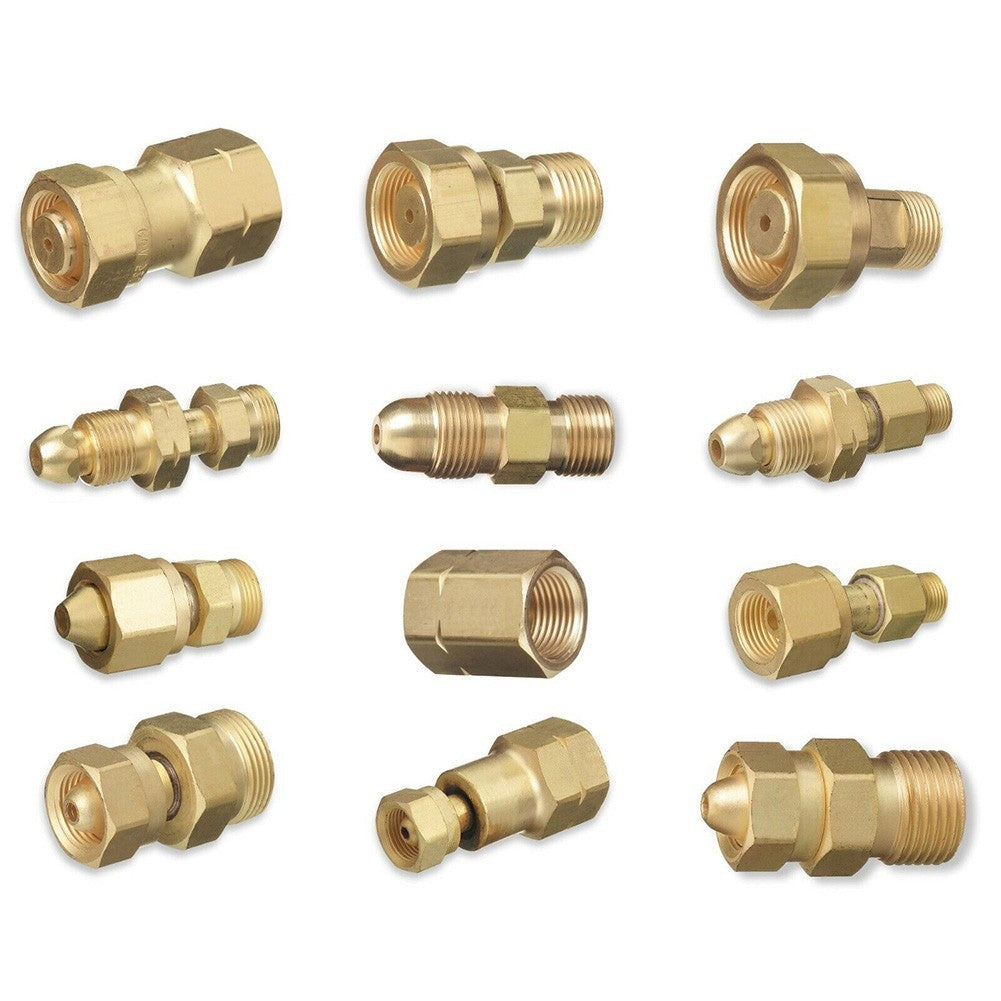 High Performance Acetylene Gas Cylinder to Regulator Adapter for CGA Standards